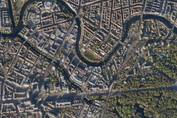 Satelite image of Berlin